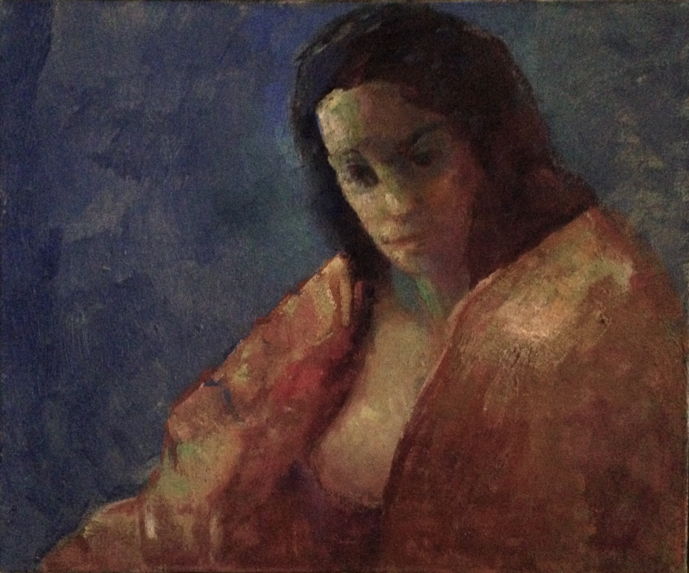  portrait 50x60 oil on canvas 2021