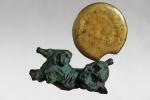 les cheveaux d'Apollon -the horses of Apollon- bronze /bronze d'orée  50x46x20 cm