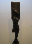 femme au cubes bronze H140cm 1995