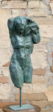 NUDA ,bronzo 10x12x35 cm 2021