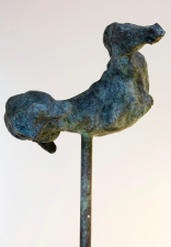 jumping horse bronze