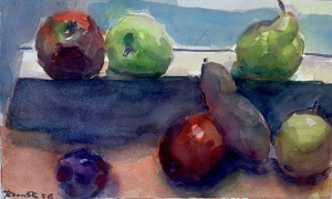 aquarelle stil -life 50x40 cm Arche paper 2026 € 1500