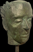 hermus head  ,brons  1/8 ,32cm   ,€4500